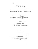 Tales, Poems, and Essays