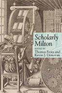 Scholarly Milton