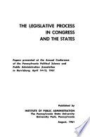 The Legislative Process in Congress and the States