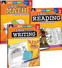 180 Days of Reading, Writing and Math for Third Grade 3-Book Set