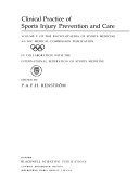The Encyclopaedia of Sports Medicine  Clinical practice of sports injury prevention and care