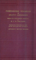 Portuguese Vocables in Asiatic Languages