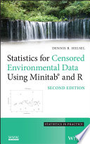 Statistics for Censored Environmental Data Using Minitab and R Book