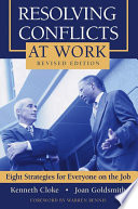 Resolving Conflicts at Work Book