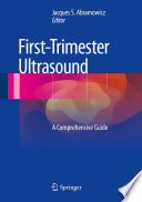 First Trimester Ultrasound Book