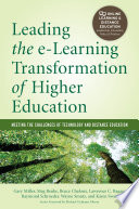 Leading the e Learning Transformation of Higher Education