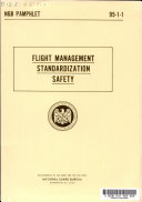 Flight Management Standardization Safety