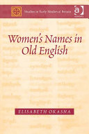 Women's Names in Old English