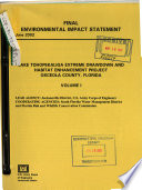 Lake Tohopekaliga Extreme Drawdown and Habitat Enhancement Project  Osceola County Book