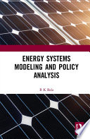 Energy Systems Modeling and Policy Analysis Book