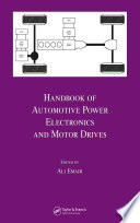 Handbook of Automotive Power Electronics and Motor Drives Book
