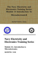 海军电力和电子培训系列模块14微电子概论