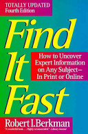 Find It Fast Fourth Edition