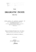 The Dramatic Index