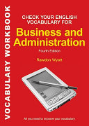Check Your English Vocabulary for Business and Administration Book PDF