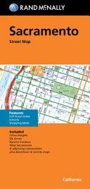 Rand McNally Folded Map  Sacramento Street Map