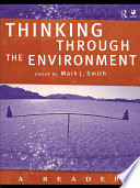 Thinking Through the Environment Book