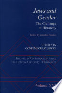 Jews and Gender Book PDF