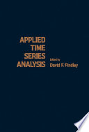 Applied Time Series Analysis Book