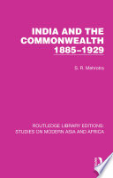 India And The Commonwealth 1885 1929