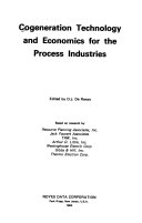 Cogeneration Technology and Economics for the Process Industries