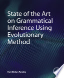 Book State of the Art on Grammatical Inference Using Evolutionary Method Cover