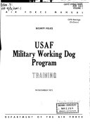 USAF Military Working Dog Program