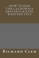 How to Pass the California Driver s License Written Test Book PDF