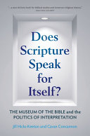 Does Scripture Speak for Itself 