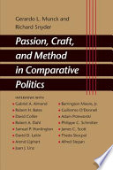 Passion  Craft  and Method in Comparative Politics