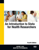 An Introduction to Stata for Health Researchers  Fourth Edition Book