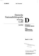 Deutsche Nationalbibliografie Book