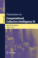 Transactions on Computational Collective Intelligence III