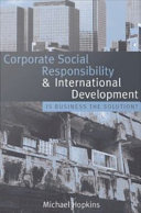 Corporate Social Responsibility and International Development