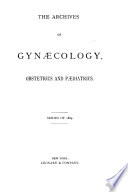Archives of Gynecology  Obstetrics and Pediatrics