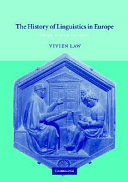 The History of Linguistics in Europe