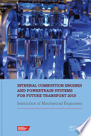 Internal Combustion Engines and Powertrain Systems for Future Transport 2019 Book