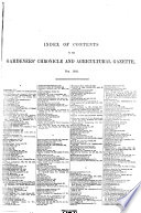 The Gardeners' Chronicle and Agricultural Gazette PDF Book By N.a