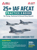 25+ IAF AFCAT Practice eBook English Edition