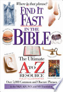 Find It Fast in the Bible PDF Book By Thomas Nelson