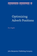 Optimizing Adverb Positions