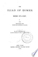 The Iliad of Homer  Books XVI XXIV  Book