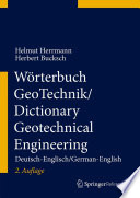 W  rterbuch GeoTechnik Dictionary Geotechnical Engineering