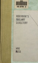 Robinson's Railway Directory