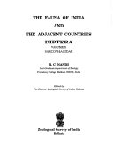 The Fauna of India and the Adjacent Countries