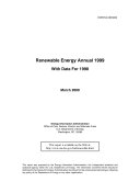 Renewable Energy Annual 1999: With Preliminary Data for 1998