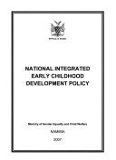National Integrated Early Childhood Development Policy