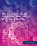 Bionanotechnology  Emerging Applications of Bionanomaterials Book