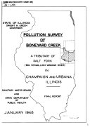 Pollution Survey of Boneyard Creek, a Tributary of Salt Fork (Big Vermillion-Wabash River) in Champaign and Urbana, Illinois