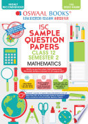 Oswaal ISC Sample Question Papers Class 12  Semester 2 Mathematics Book  For 2022 Exam  Book